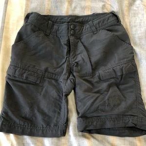 Northface Convertible Hiking Shorts Size 2